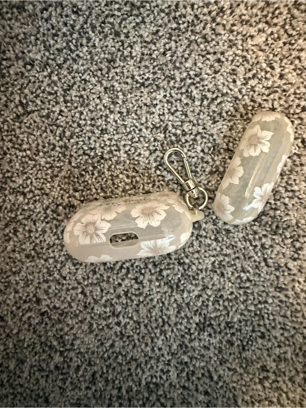 kate spade Cream Floral AirPods Pro Case with Clip